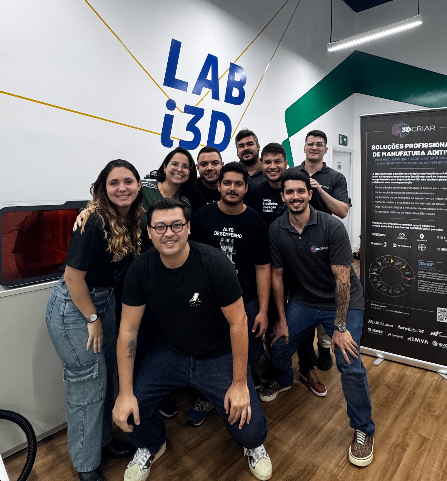 Time 3DCRIAR na Petrobras